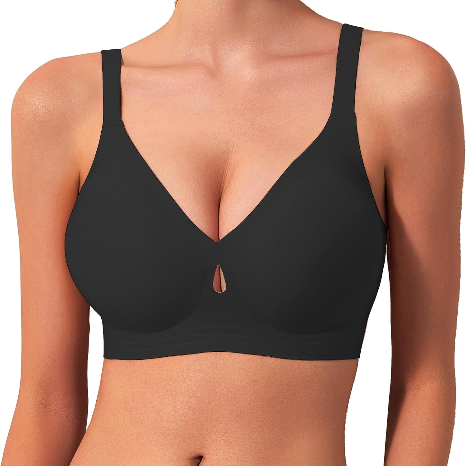 Women Wireless Bras No Underwire Seamless Push Up Full Coverage Supportive s Comfortable Everyday Bra