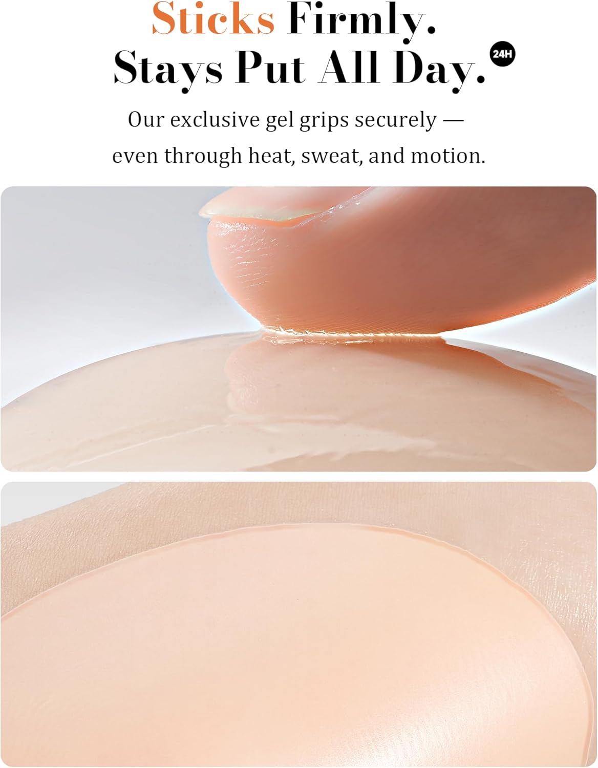 5 Pairs Nipple Cover for Women Reusable, Adhesive Silicone Nipple Pasties, Sticky Bra Pasties Petals