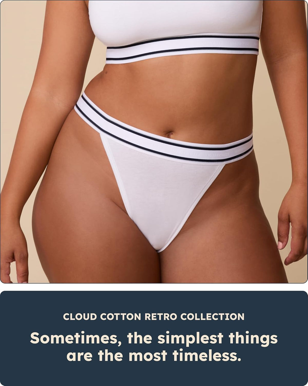 Underwear 5-Pack - Ultra-Soft Modal Fabric - High Leg Rise, Timeless Retro Style