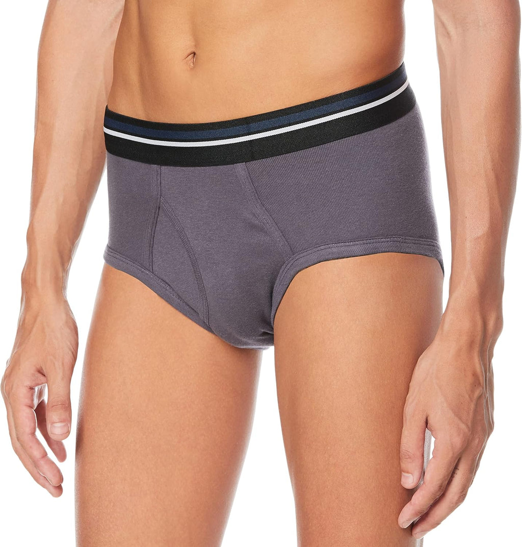 Mens Cotton Tag-Free Breathable Briefs Underwear